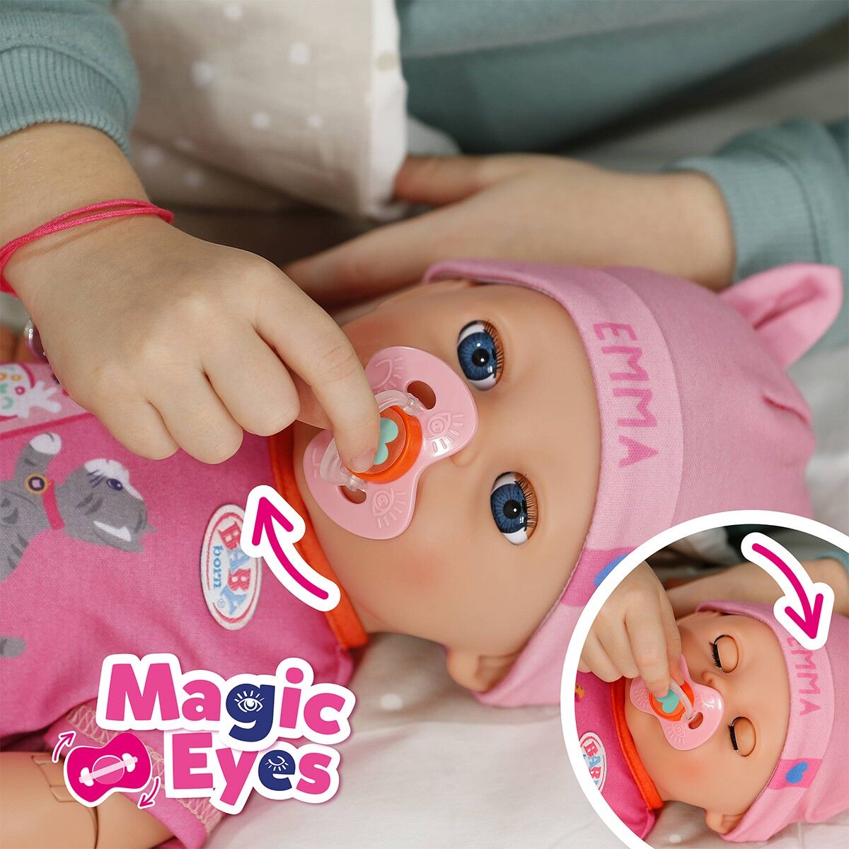 Лялька BABY BORN серії "Click and Play" – ЕММА (43 см, з аксес.)