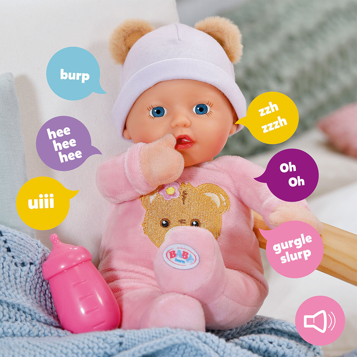 Інтерактивна лялька BABY BORN – РОЗІ (30 см)