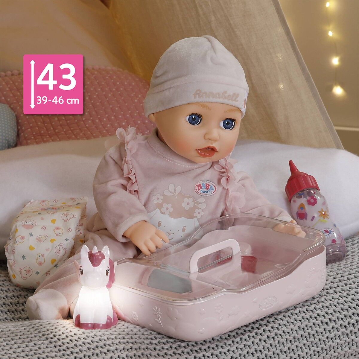 Набір аксесуарів для ляльки BABY BORN серії "Турбота єдинорога"