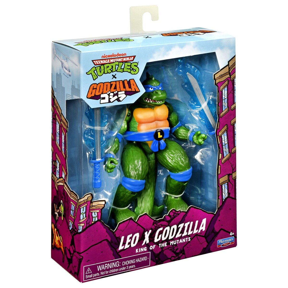 Фігурка TMNT X GODZILLA – ЛЕО В ОБРАЗІ ҐОДЗІЛЛИ