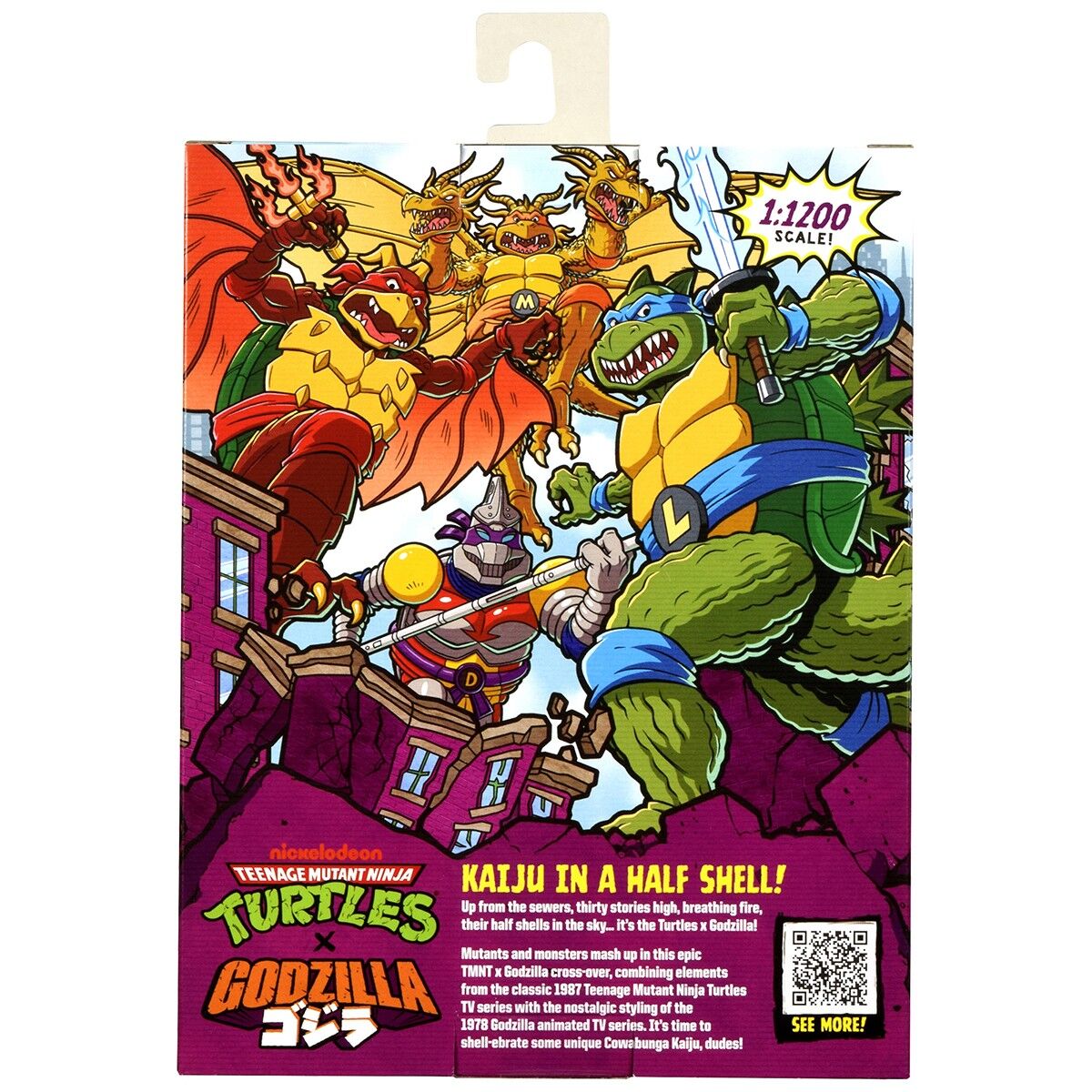 Фігурка TMNT X GODZILLA – РАФ В ОБРАЗІ РОДАНА