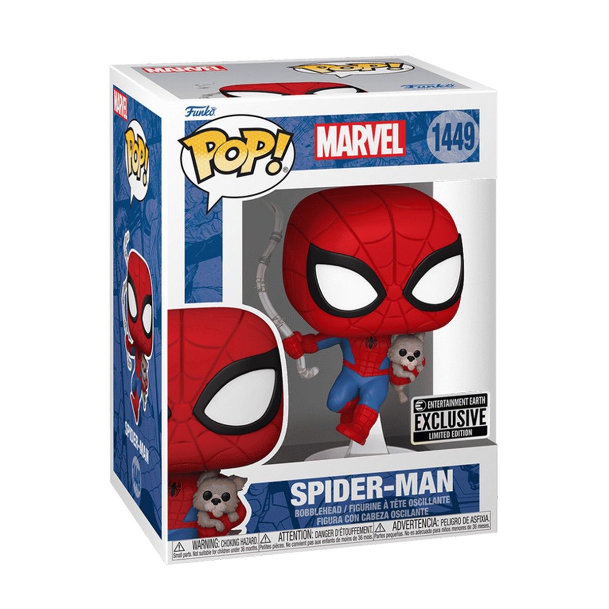 Ігрова фігурка FUNKO POP! серії "Людина-Павук" - ЛЮДИНА-ПАВУК ІЗ СОБАКОЮ