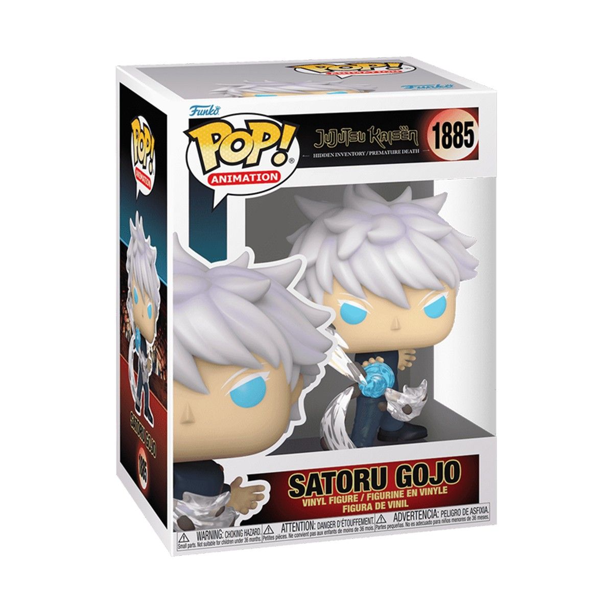 Ігрова фігурка FUNKO POP! серії "Магічна битва" - ҐОДЖЬО САТОРУ (ТЕХНІКА: СИНІЙ)