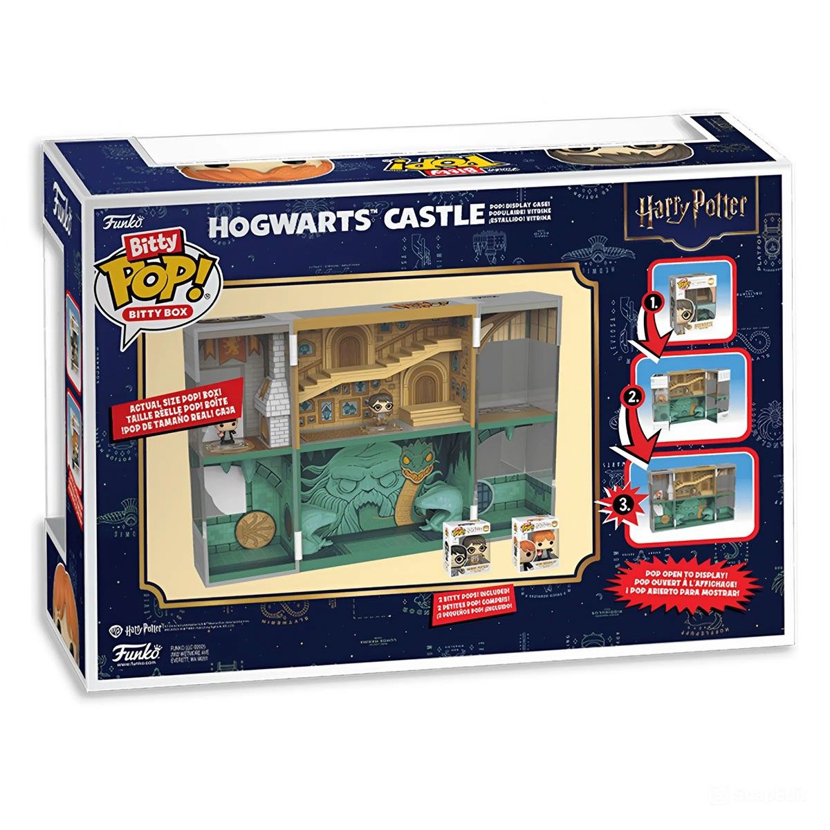 Ігровий набір BITTY POP! Boxes серії "Гаррі Поттер" - ГОҐВОРТС