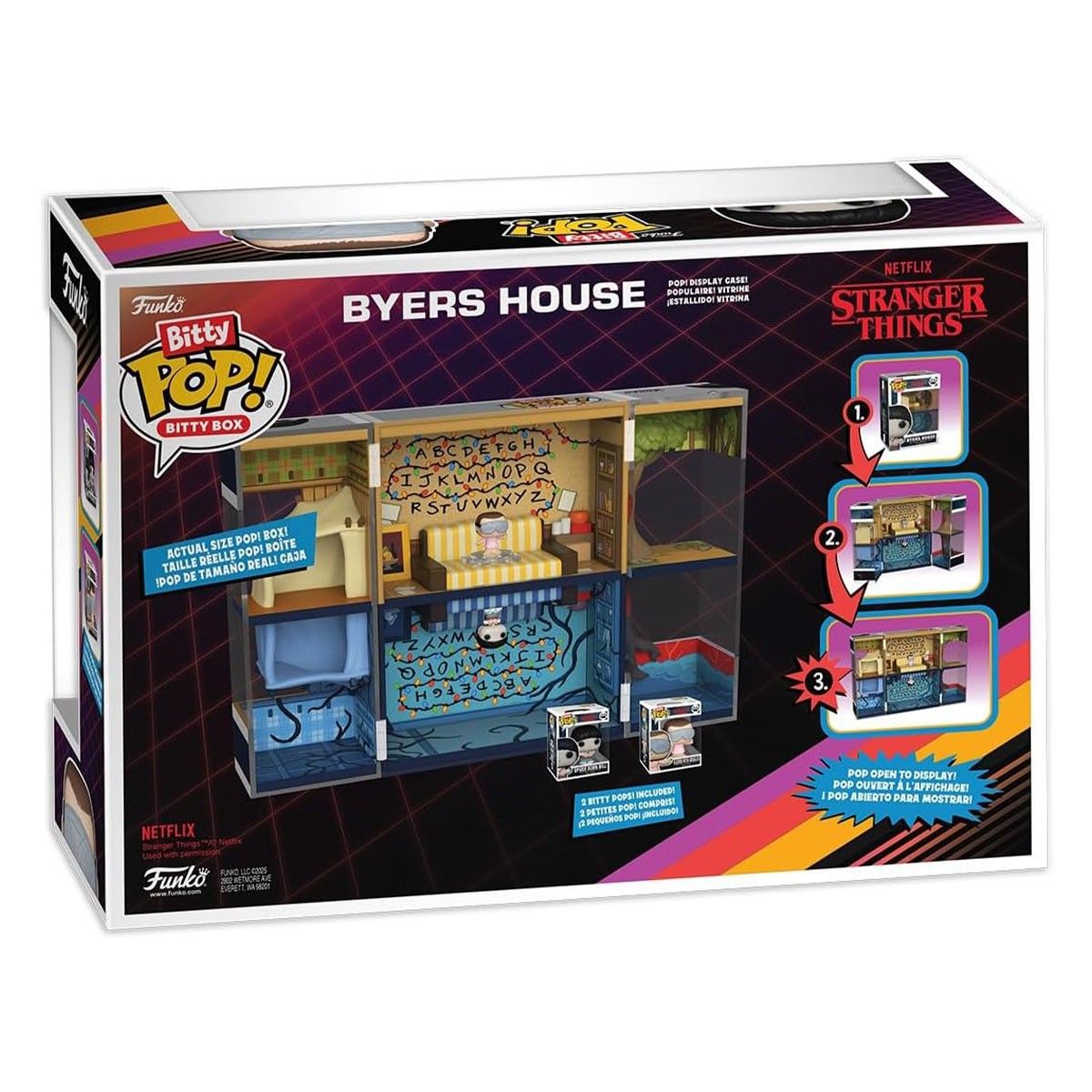 Ігровий набір BITTY POP! Boxes серії "Дивні дива" - БУДИНОК БАЄРСА