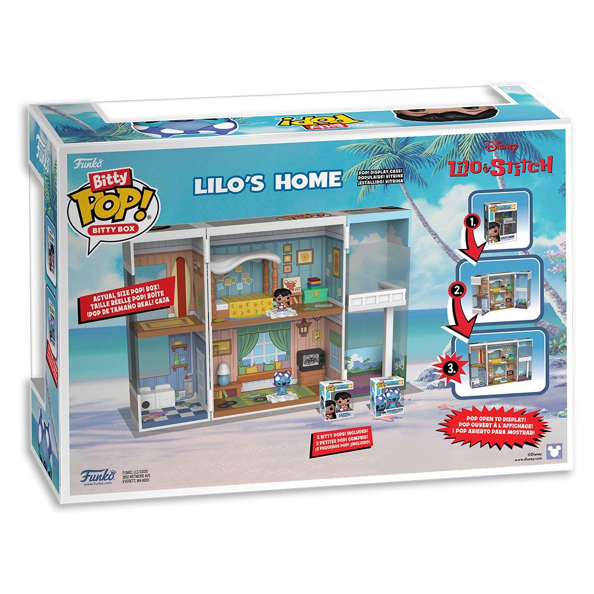 Ігровий набір BITTY POP! Boxes серії "Ліло і Стіч" - БУДИНОЧОК ЛІЛО