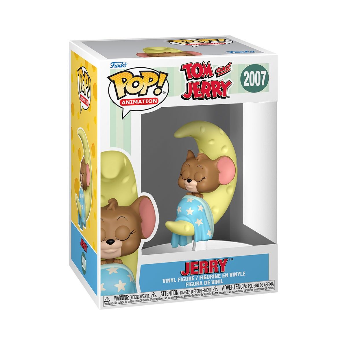 Ігрова фігурка FUNKO POP! серії "Том і Джеррі" S4 - ДЖЕРРІ НА СИРНОМУ МІСЯЦІ