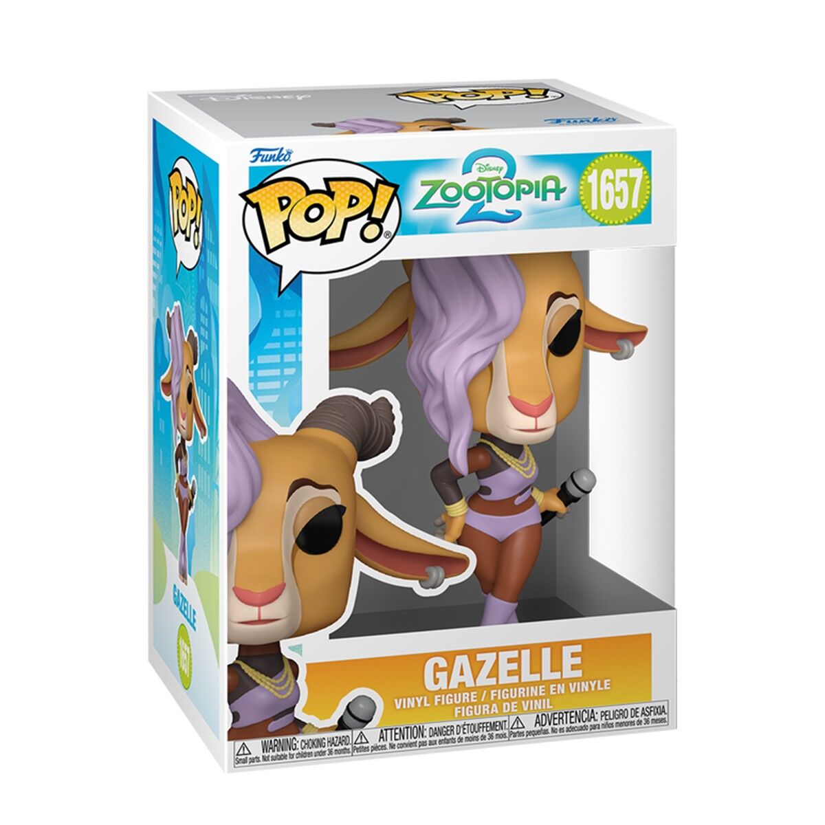 Ігрова фігурка FUNKO POP! серії "Зоотрополіс 2" - ГАЗЕЛЬ