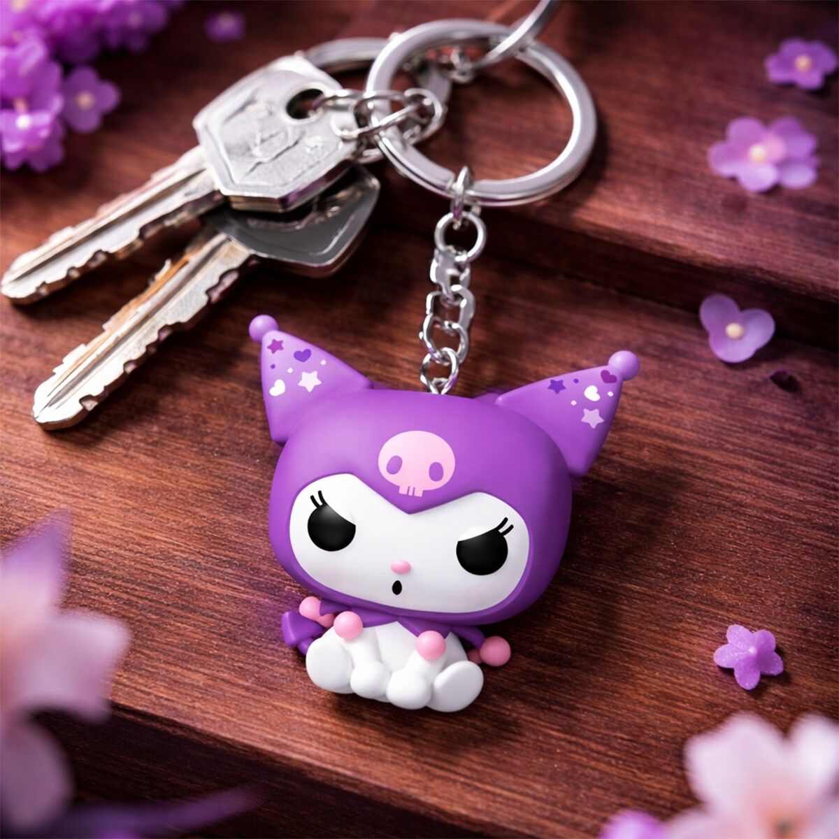 Ігрова фігурка на кліпсі FUNKO POP! серії "Kuromi & My Melody" - КУРОМІ