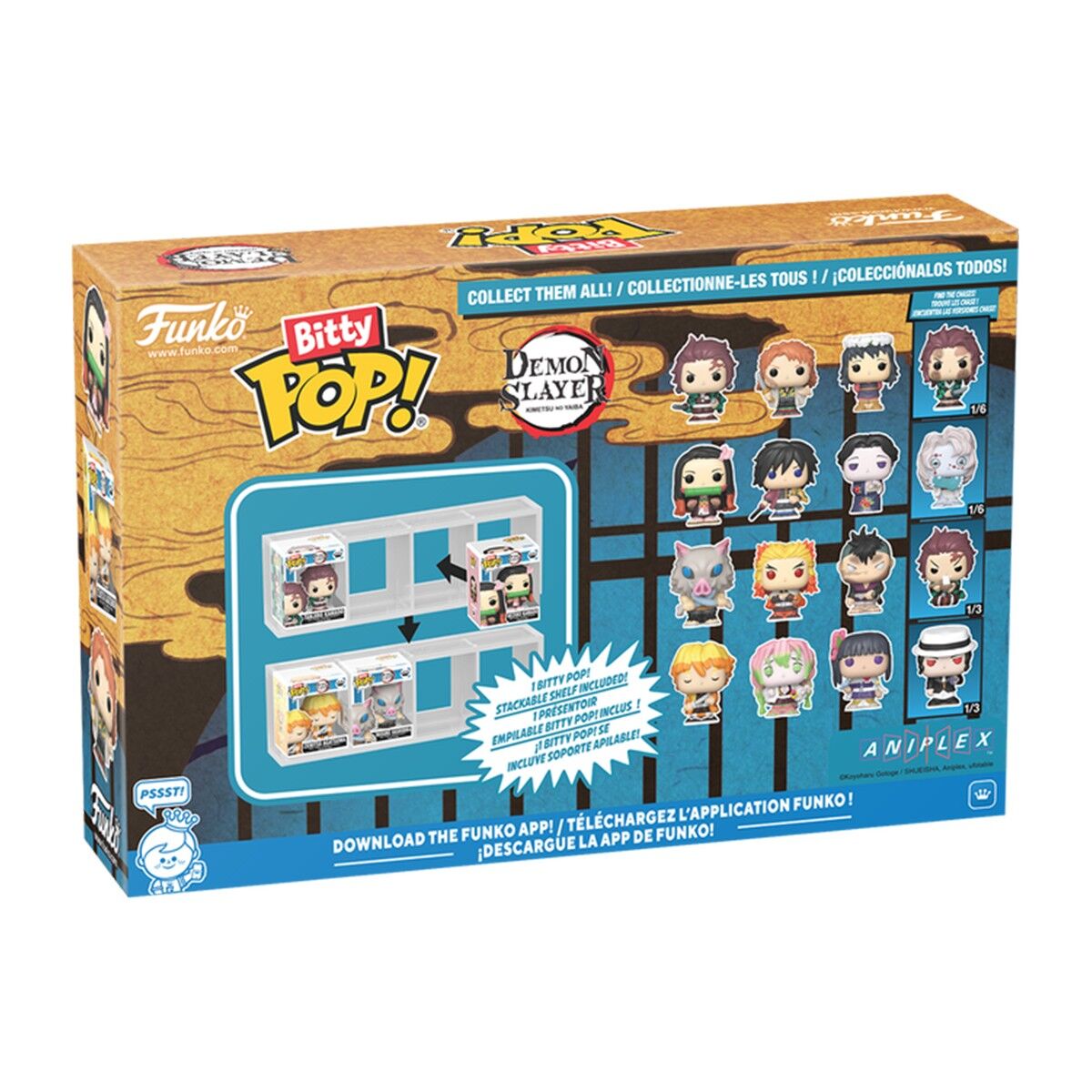 Набір ігрових фігурок BITTY POP! серії "Вбивця демонів" (4 фігурки в ас.)