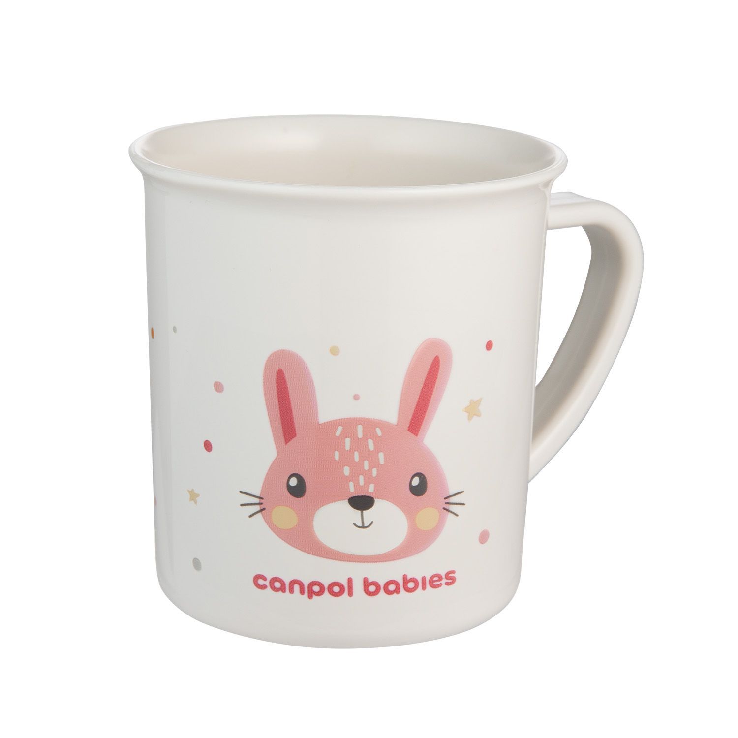 Canpol babies Кружка пластикова CUTE ANIMALS - рожева