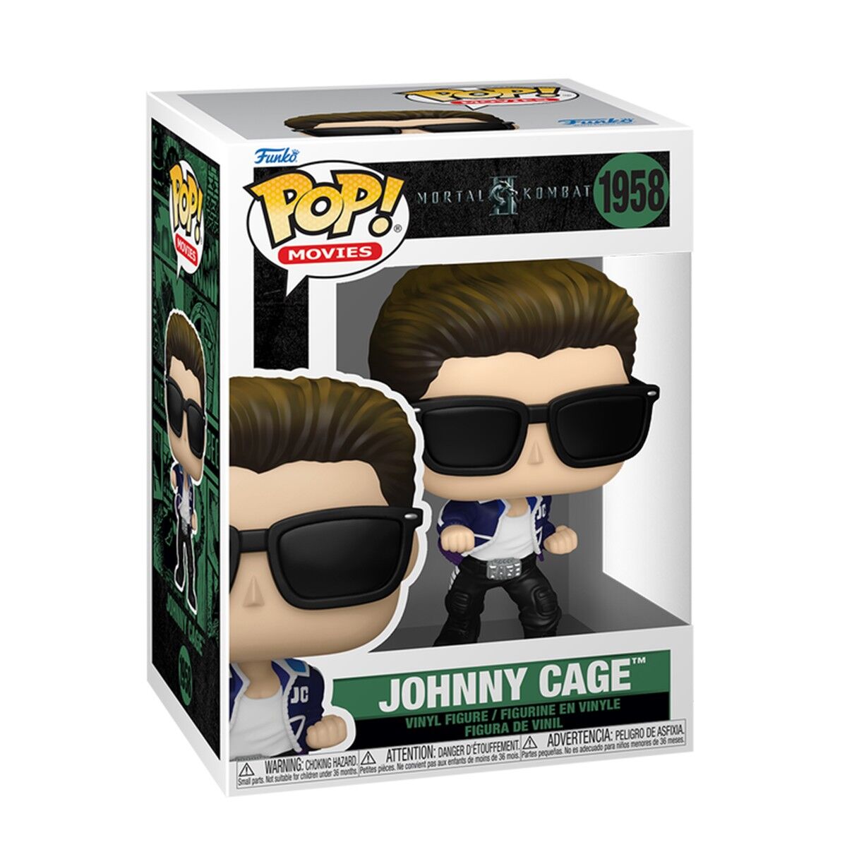 Ігрова фігурка FUNKO POP! серії "Mortal Kombat II" - ДЖОННІ КЕЙДЖ