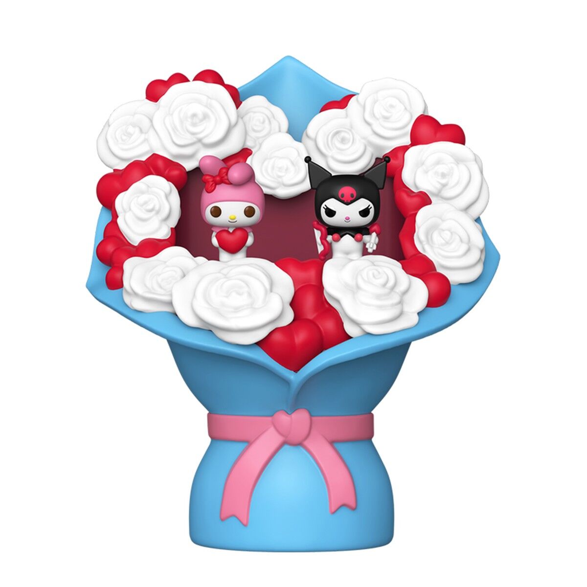 Набір ігрових фігурок BITTY POP! Bouquet серії "Sanrio" - МАЙ МЕЛОДІ ТА КУРОМІ