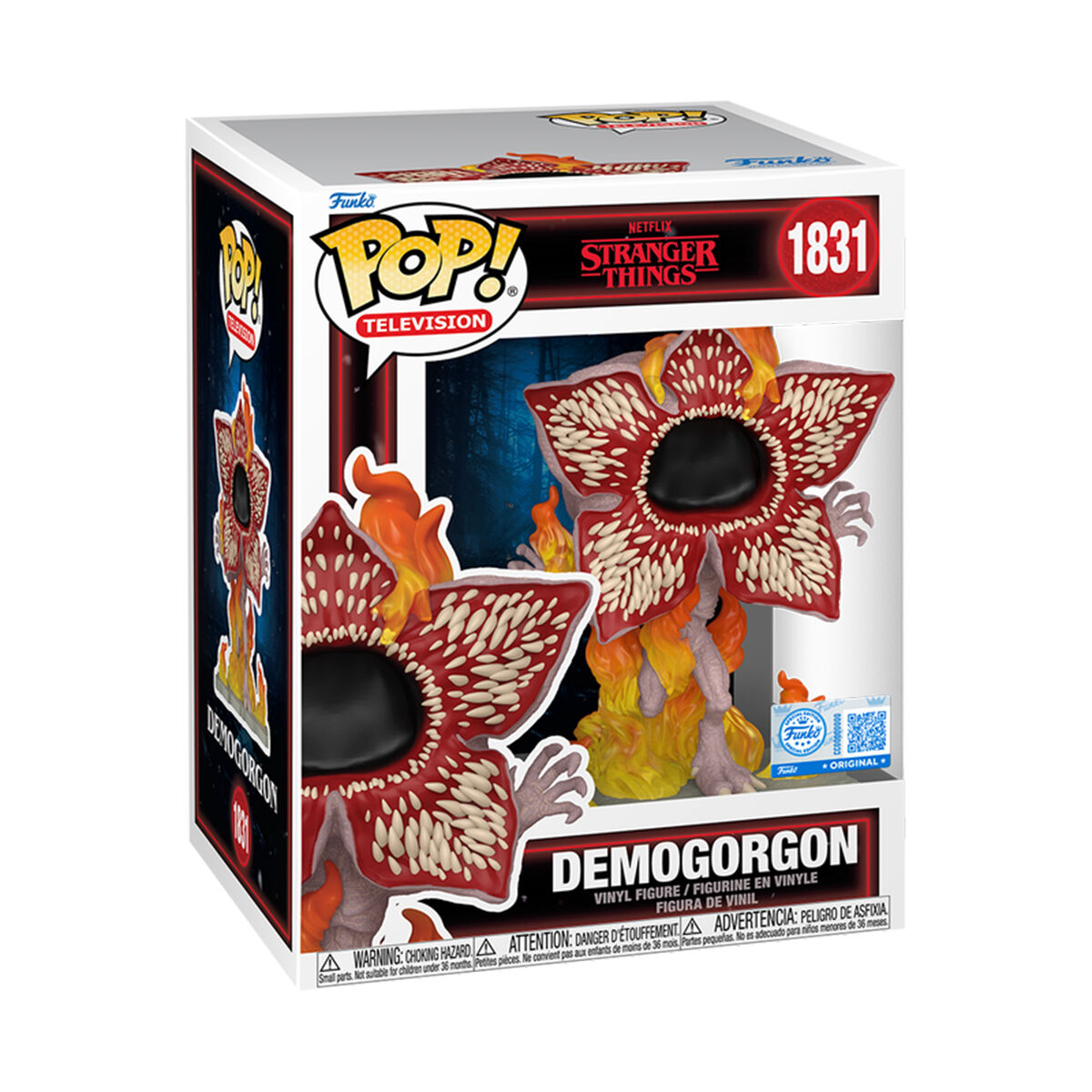 Ігрова фігурка FUNKO POP! серії "Дивні дива" - ДЕМОГОРГОН У ВОГНІ