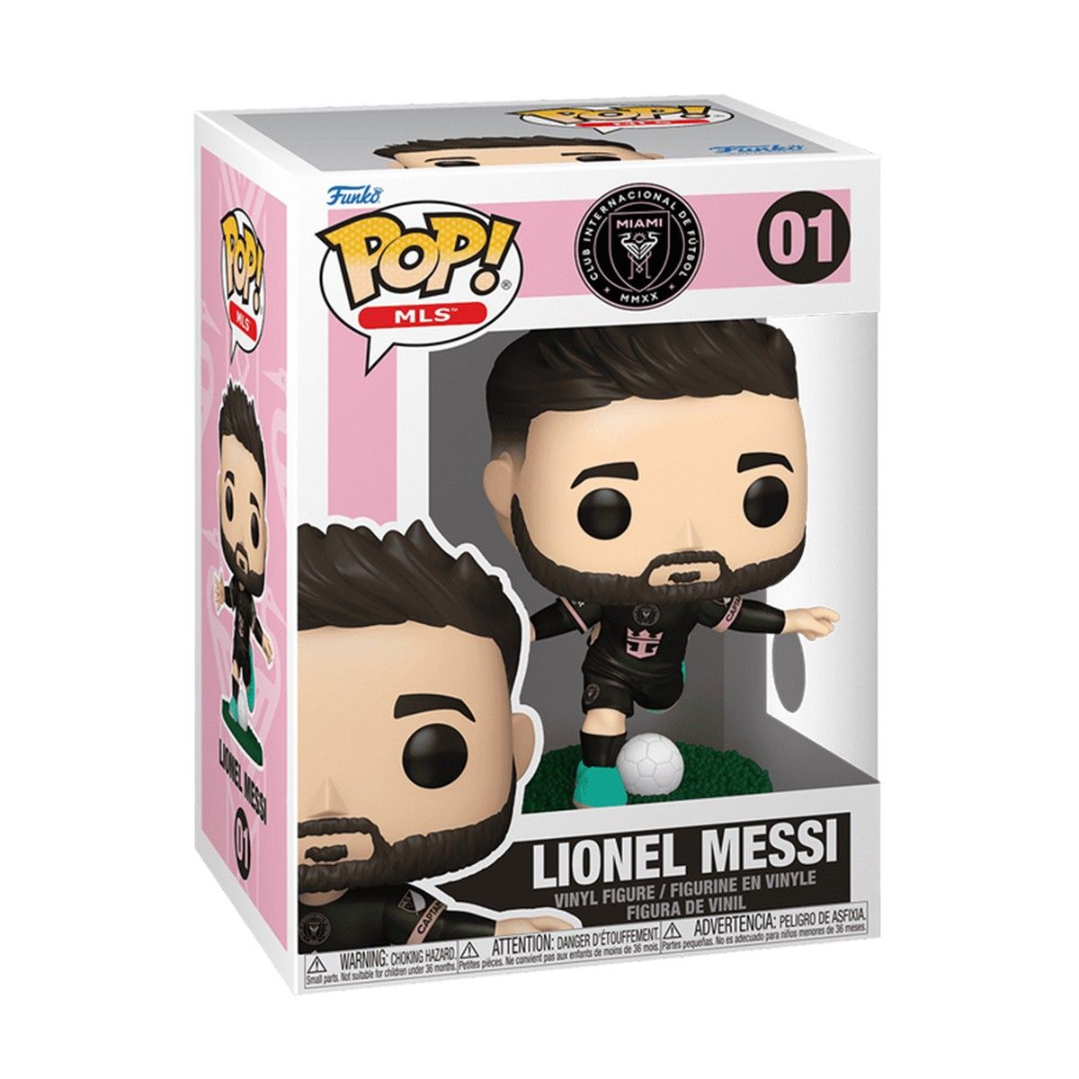 Ігрова фігурка FUNKO POP! серії "Футбол: Інтер Маямі" - ЛІОНЕЛЬ МЕССІ