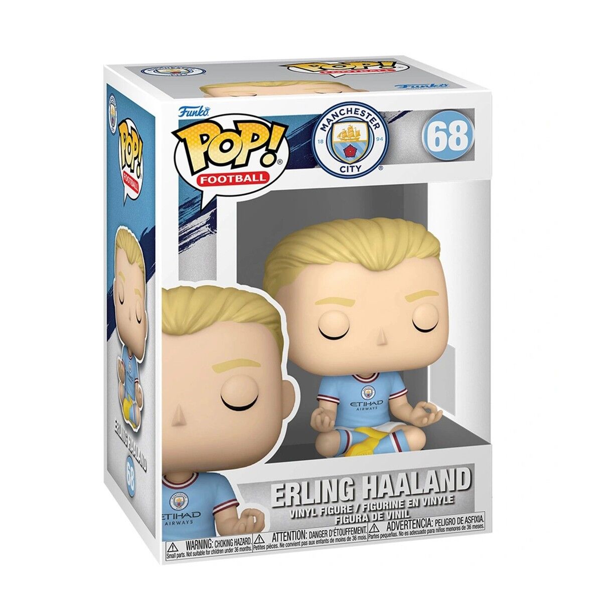 Ігрова фігурка FUNKO POP! серії "Футбол: Манчестер Сити" - ЕРЛІНГ ГОЛАНД