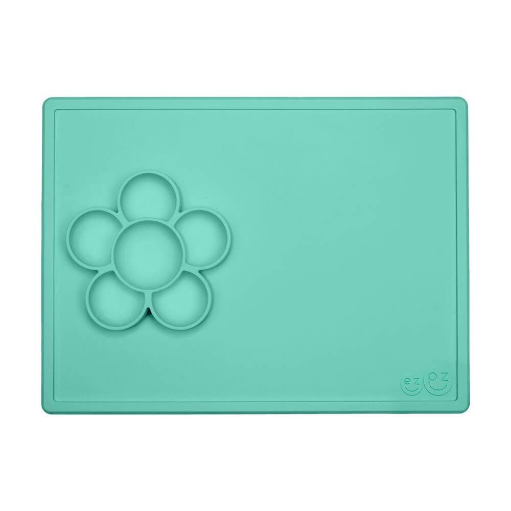 Силіконова тарілка килимок EZPZ Play Mat Mint зелений (PLAY MAT MINT)