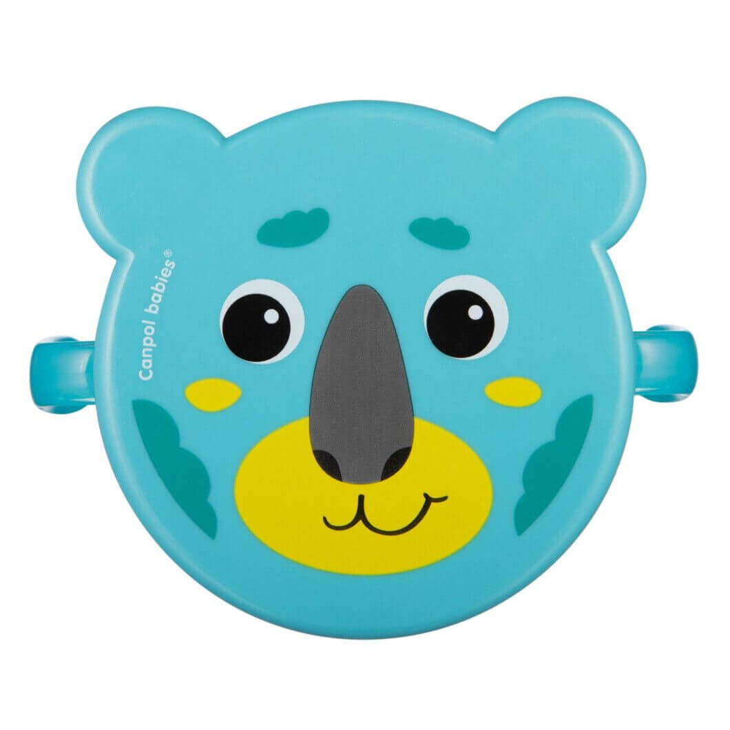 Контейнер для їжі Canpol Babies HELLO LITTLE бірюзовий (51/008_tur)