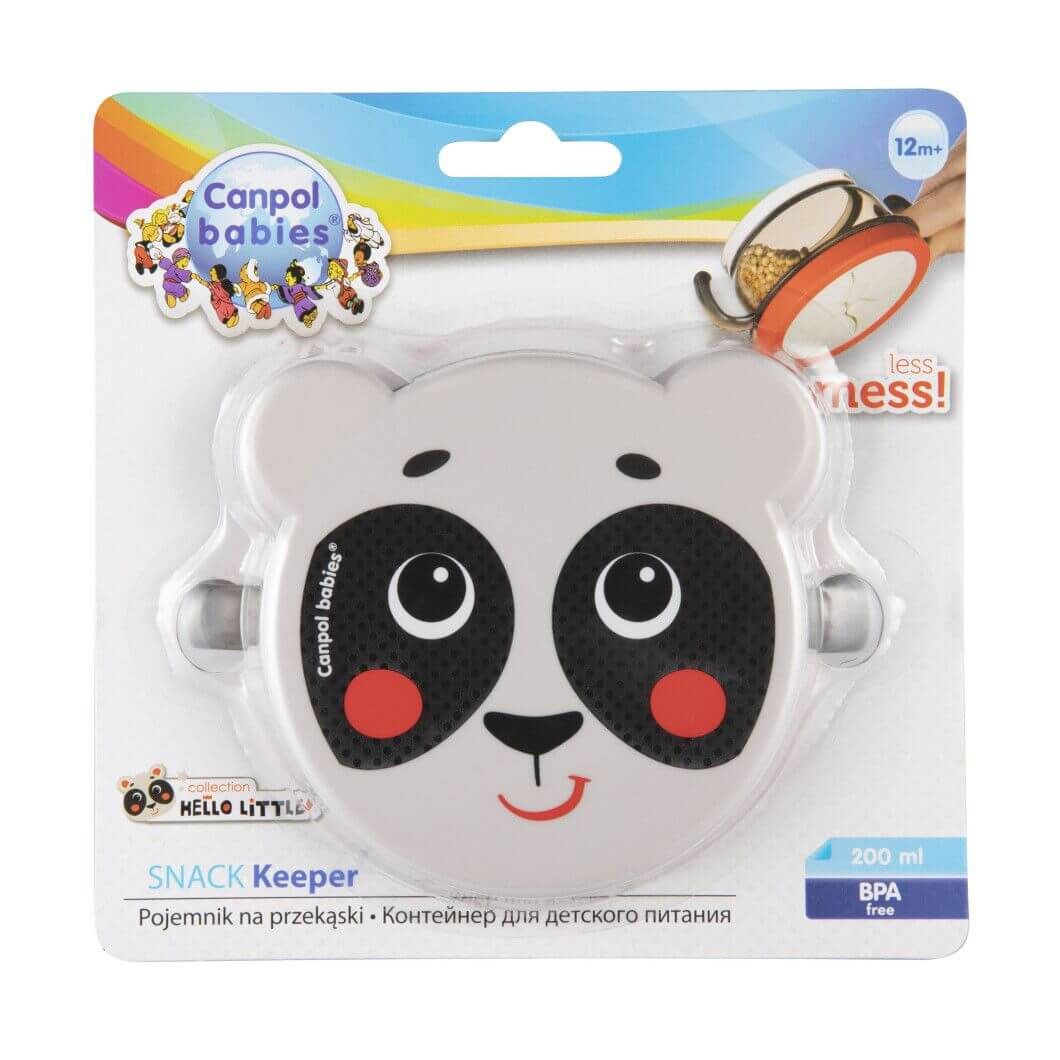Контейнер для їжі Canpol Babies HELLO LITTLE бежевий (51/008_bei)