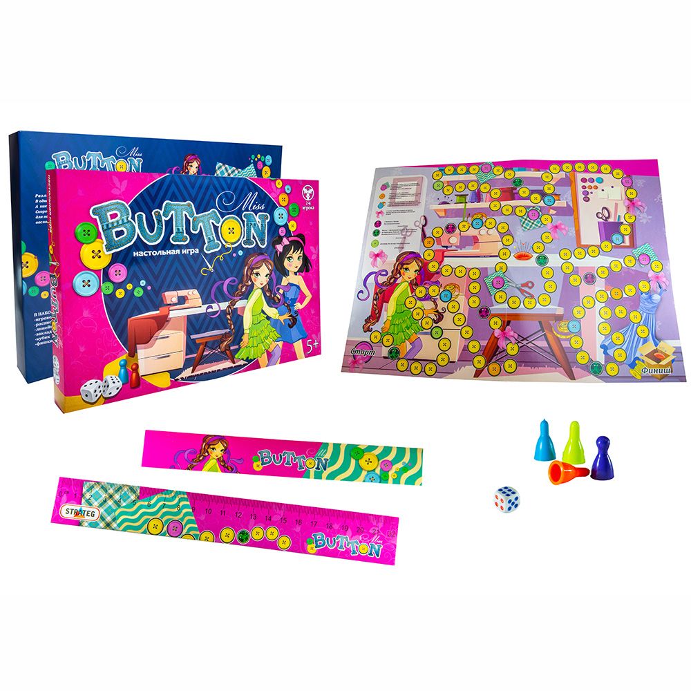 Гра Strateg Miss Button російською (30355)