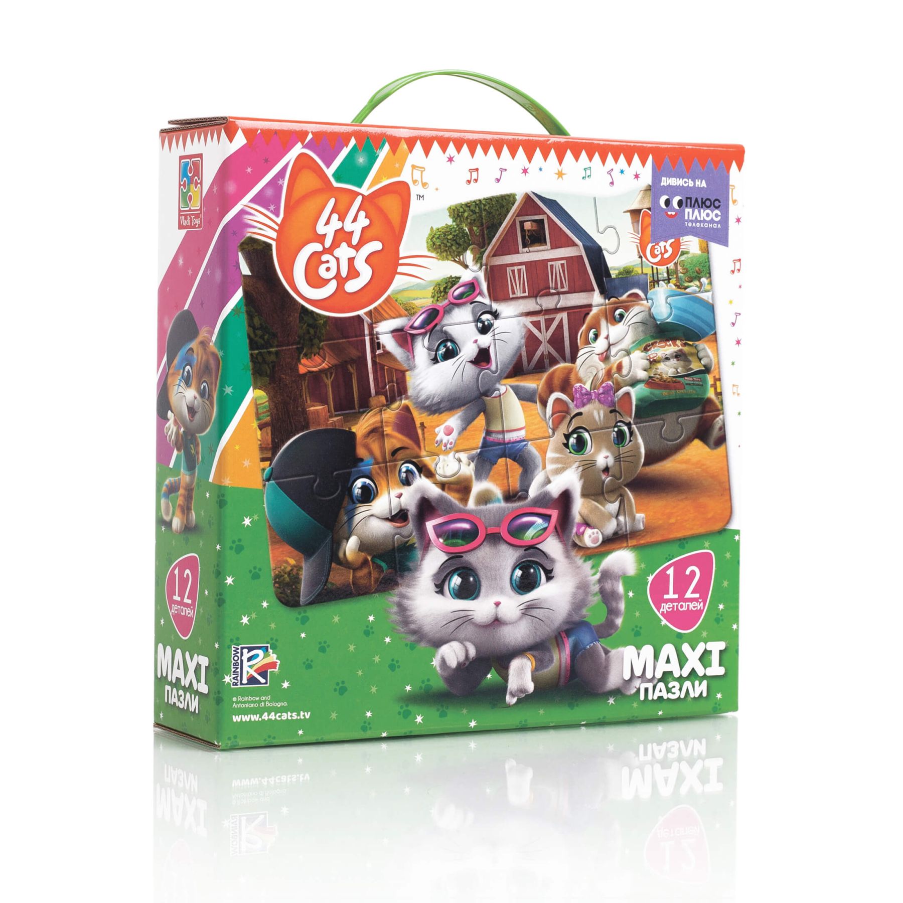 Гра настільна Vladi Toys "Максі пазли. 44 Cats" (VT1722-01)