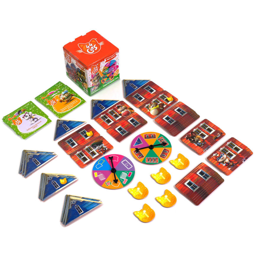 Гра настільна Vladi Toys 44 Кота Мяу ленд українською (VT8022-08)