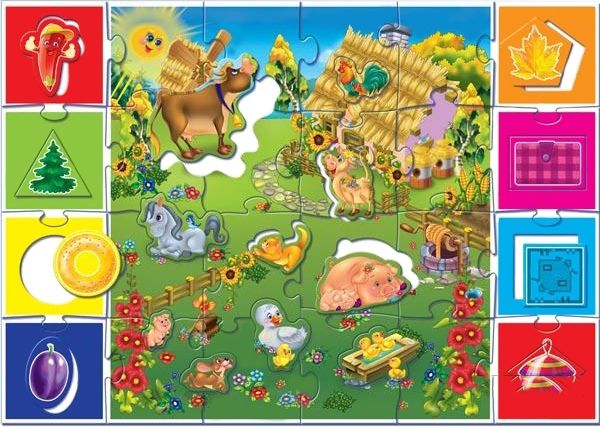 Настільна гра Vladi Toys На фермі (VT1603-01)