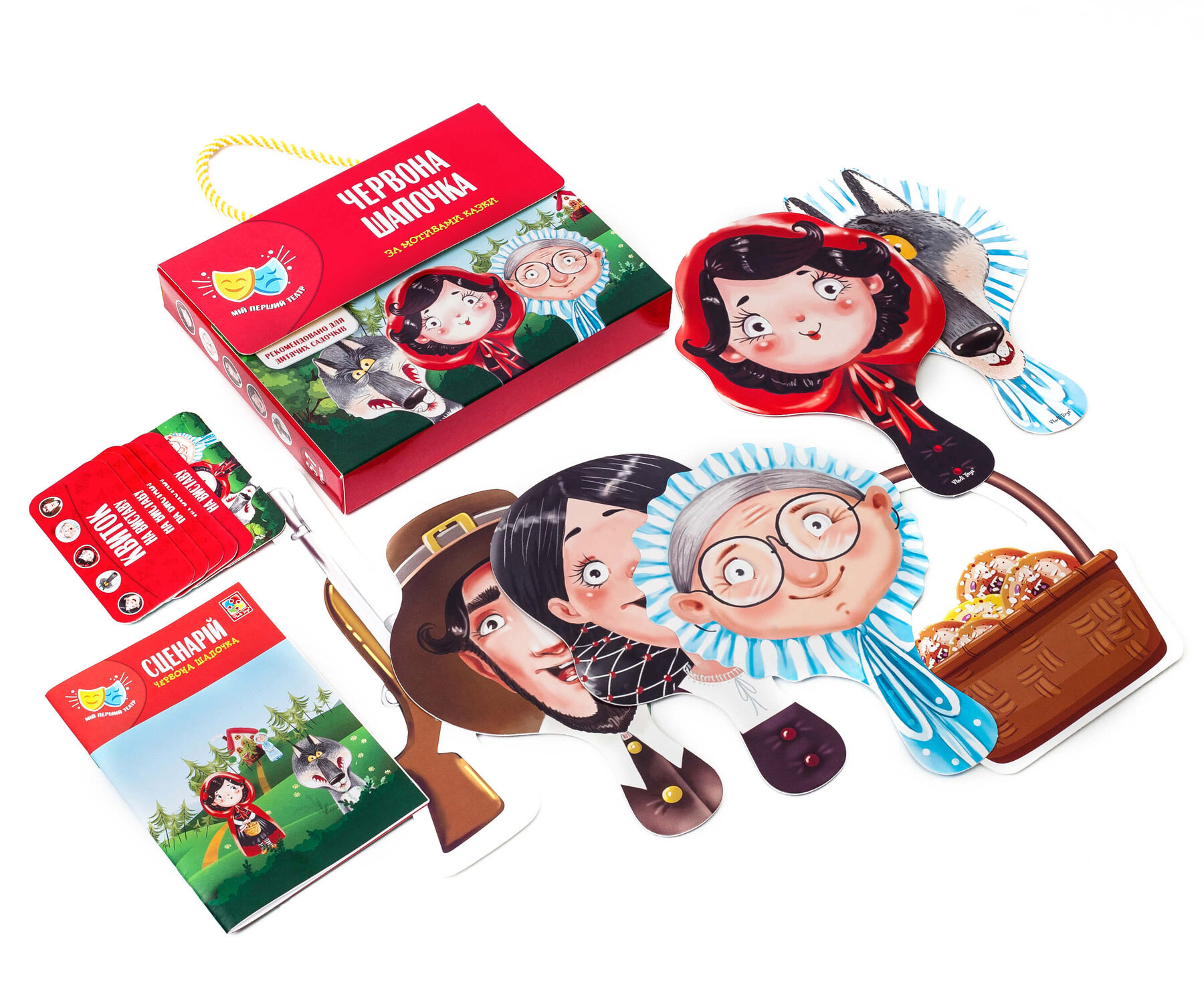 Гра-спектакль Vladi Toys Червона шапочка на українському (VT1804-21)
