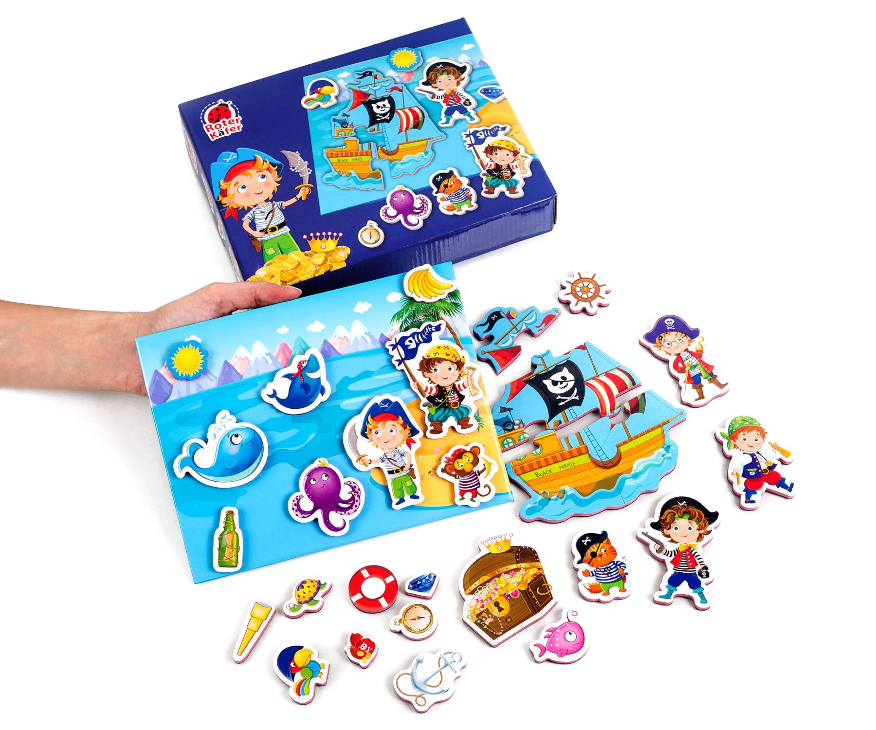 Магнітна гра Vladi Toys Пірати українською (VT3703-02)