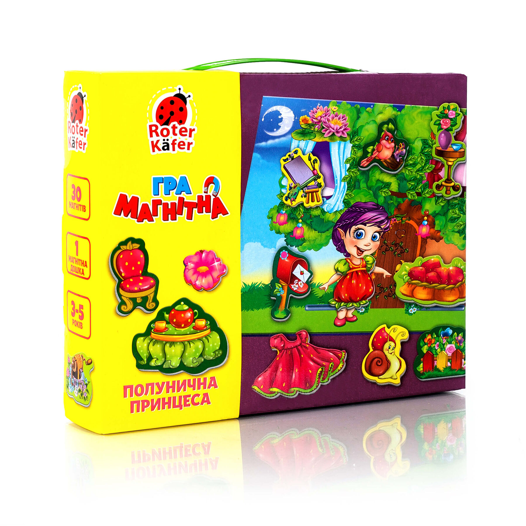 Магнітна гра Vladi Toys Полунична принцеса українською (VT3703-03)