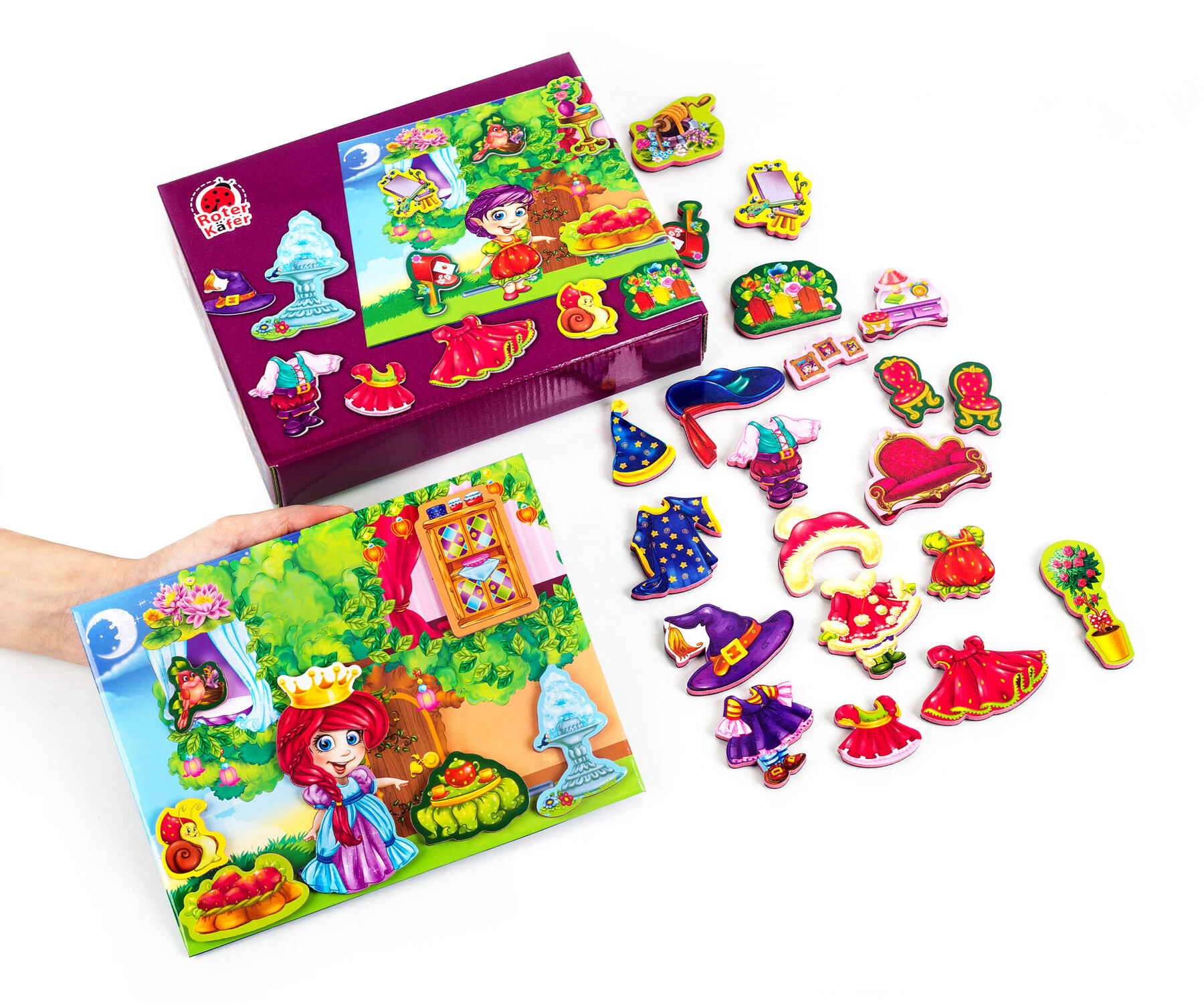 Магнітна гра Vladi Toys Полунична принцеса українською (VT3703-03)