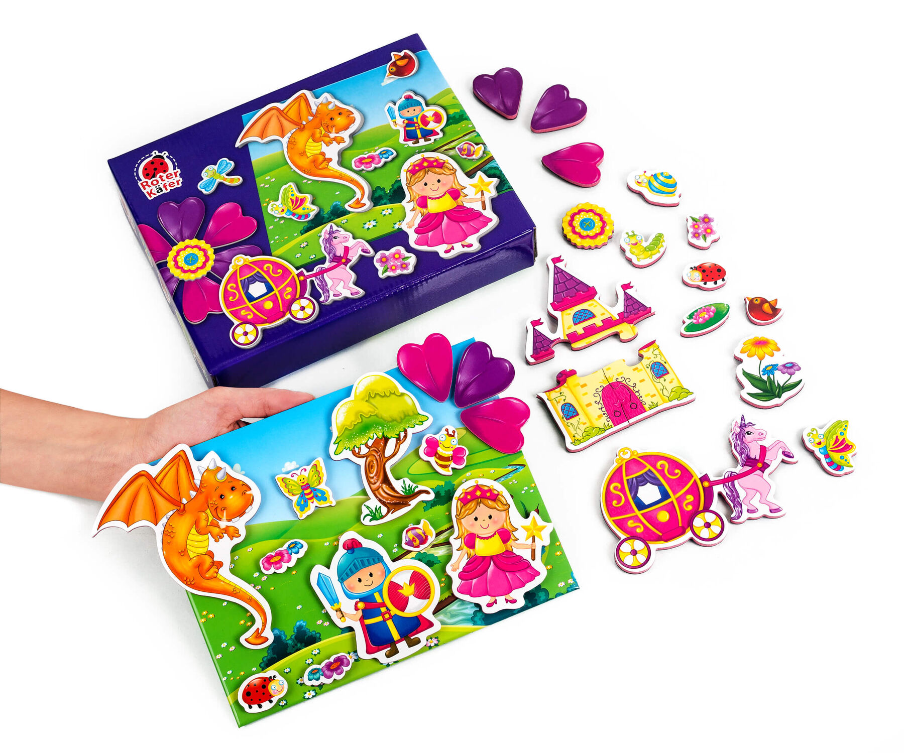 Магнітна гра Vladi Toys Принцеса і лицар українською (VT3703-01)