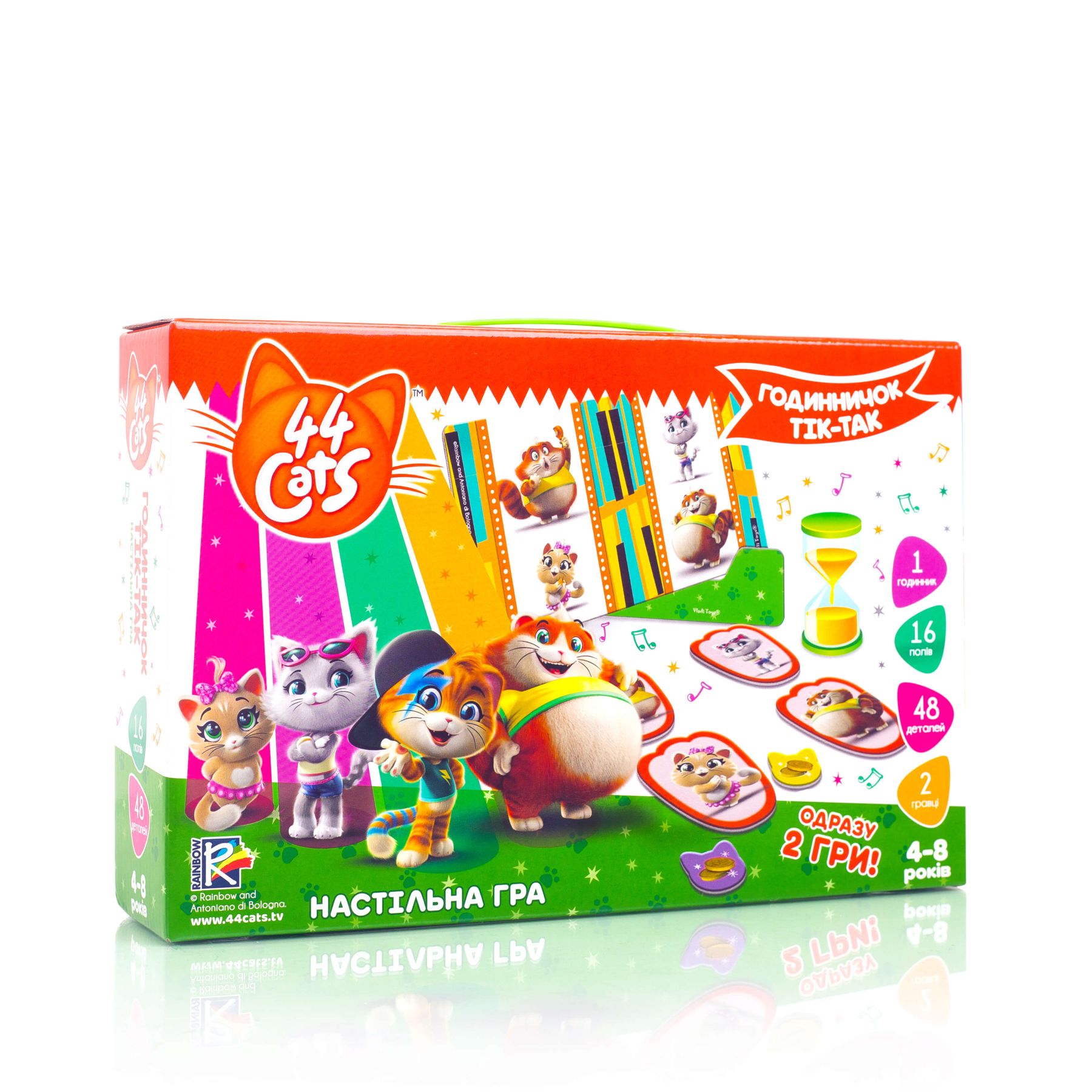 Настільна гра Vladi Toys 44 Кота Годинничок тік так (VT8055-26)