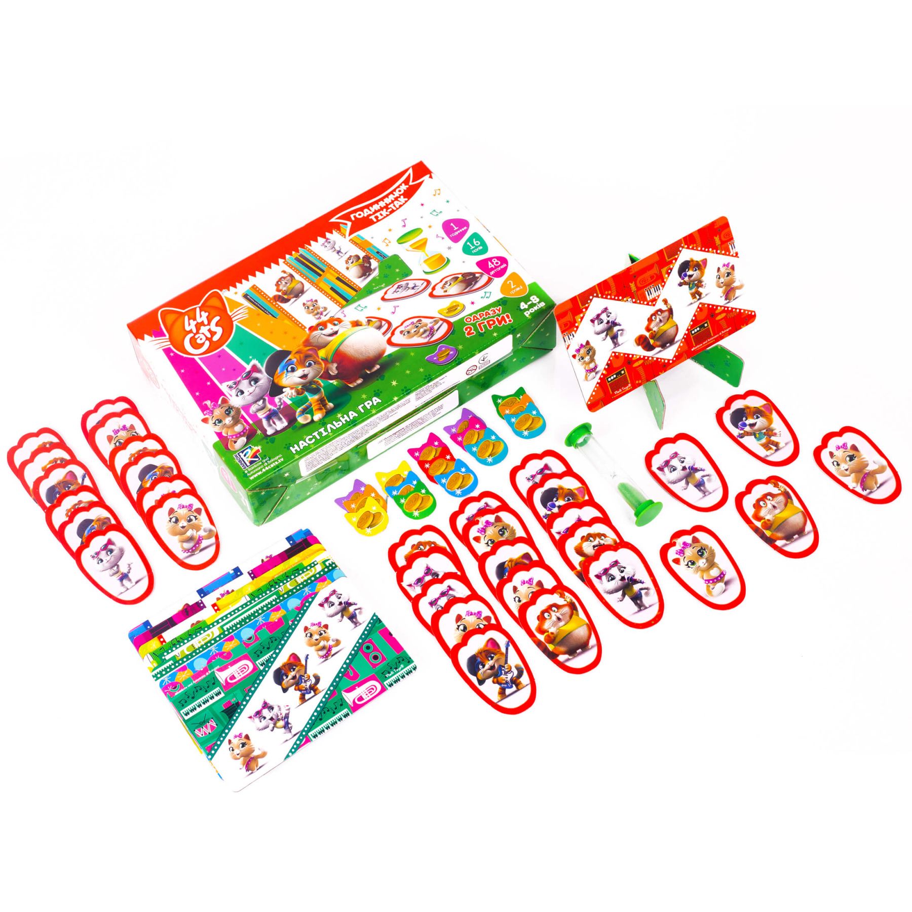 Настільна гра Vladi Toys 44 Кота Годинничок тік так (VT8055-26)