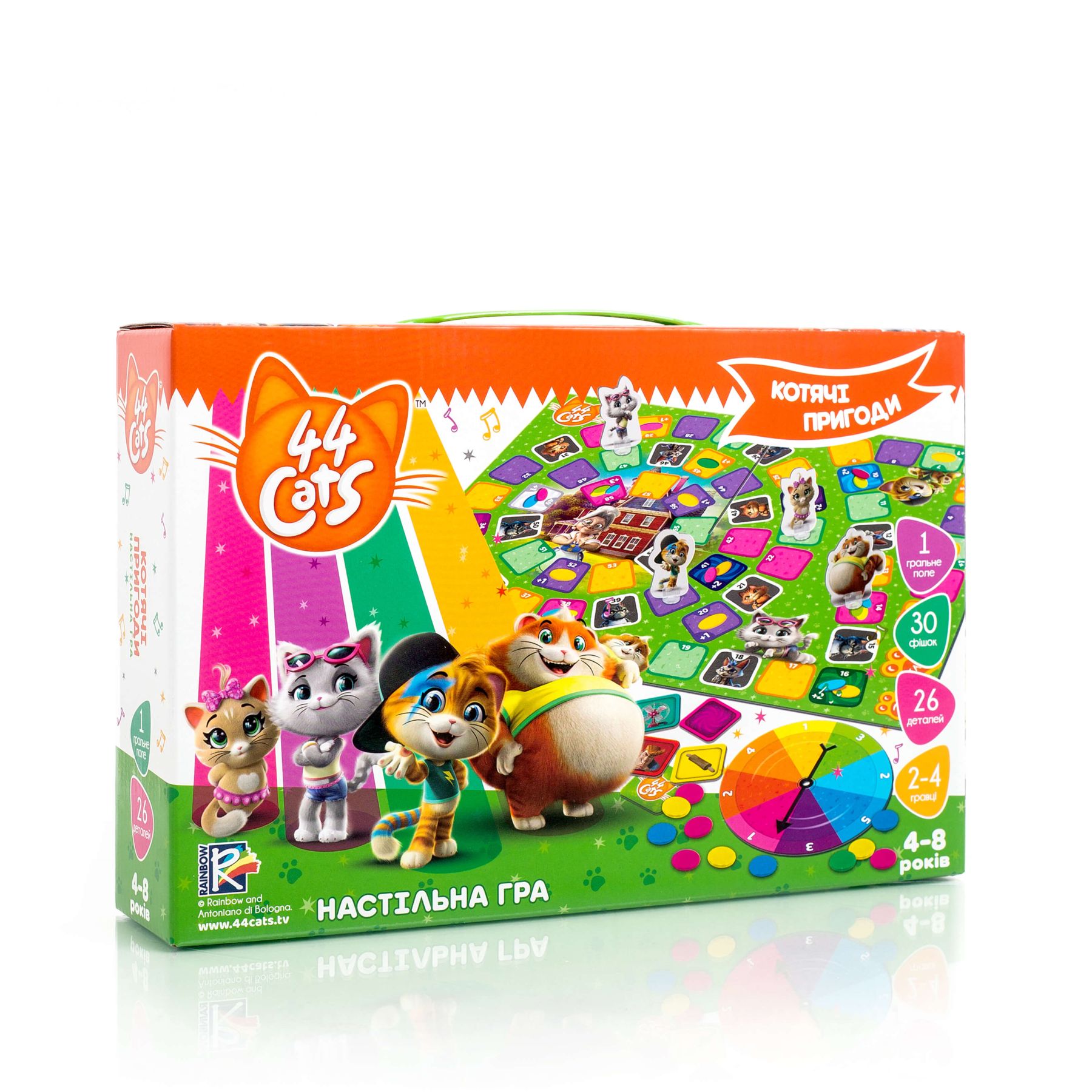 Настільна гра Vladi Toys 44 Кота Котячі пригоди (VT8055-25)