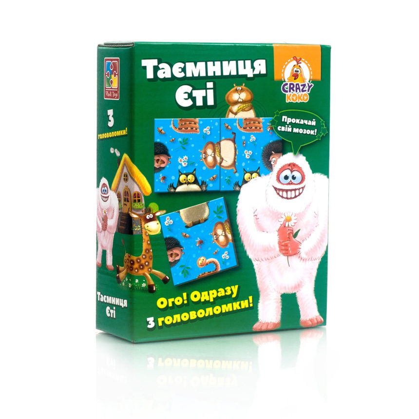 Настільна гра Vladi Toys Crazy Ko Ko Головоломка Таємниця Йеті українською (VT8055-12)