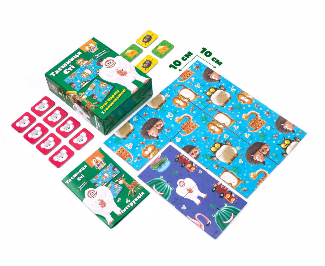 Настільна гра Vladi Toys Crazy Ko Ko Головоломка Таємниця Йеті українською (VT8055-12)