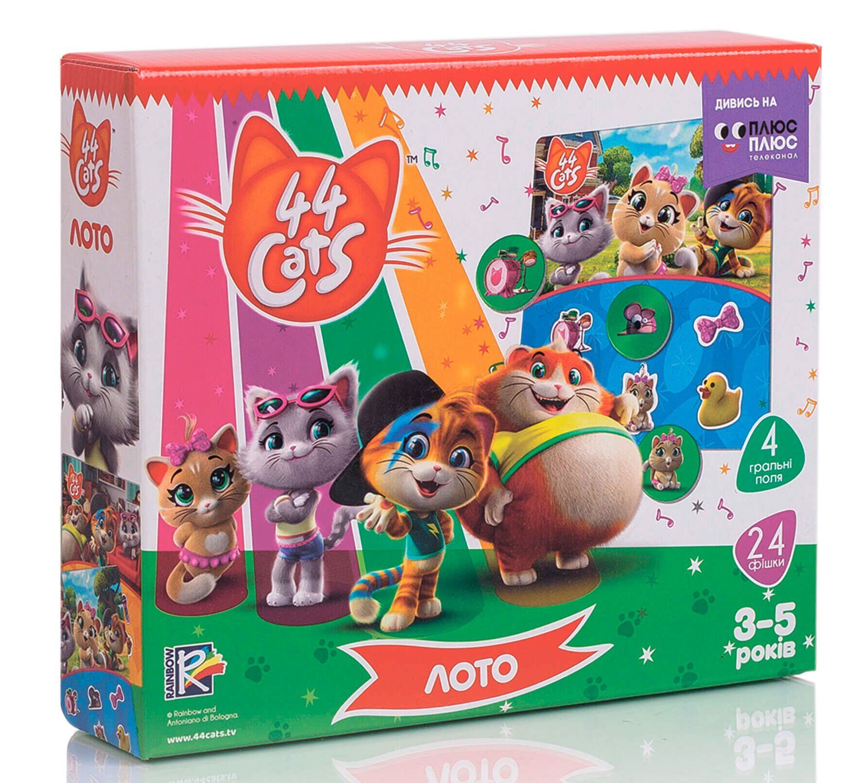 Настільна гра Vladi Toys Лото 44 Кота (VT8055-13)