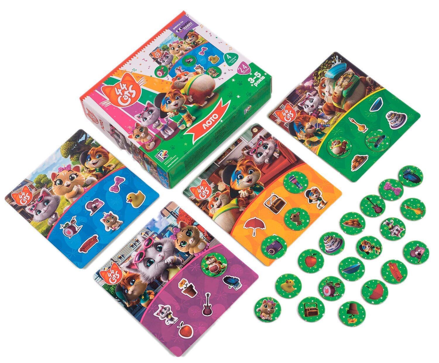 Настільна гра Vladi Toys Лото 44 Кота (VT8055-13)