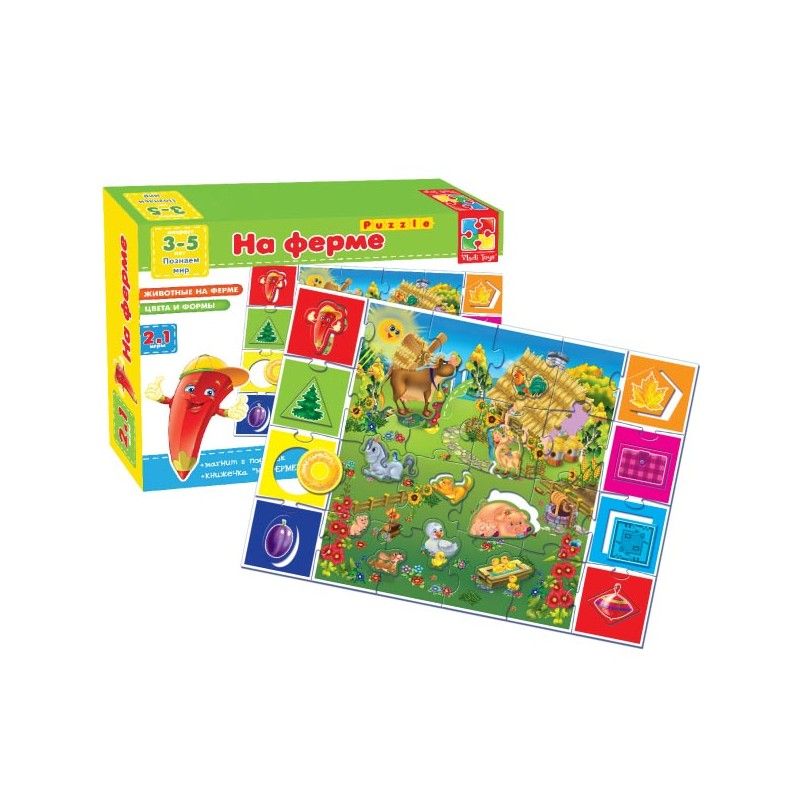 Настільна гра Vladi Toys На фермі (VT1603-01)
