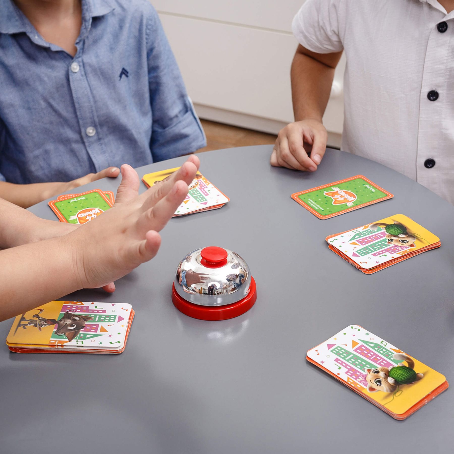 Настільна гра з дзвінком Vladi Toys 44 Кота Дзинь Дзинь (VT8010-08)