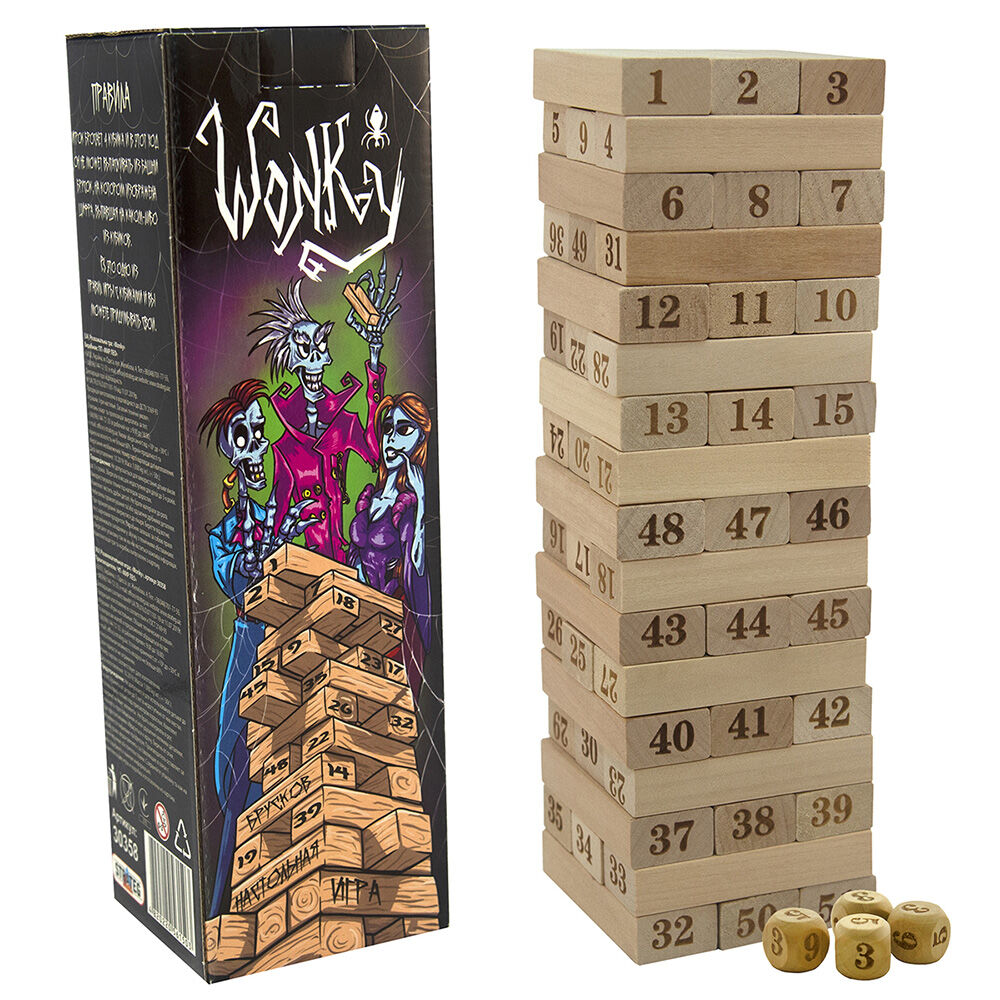Розважальна гра Strateg Wonky російською (30358)