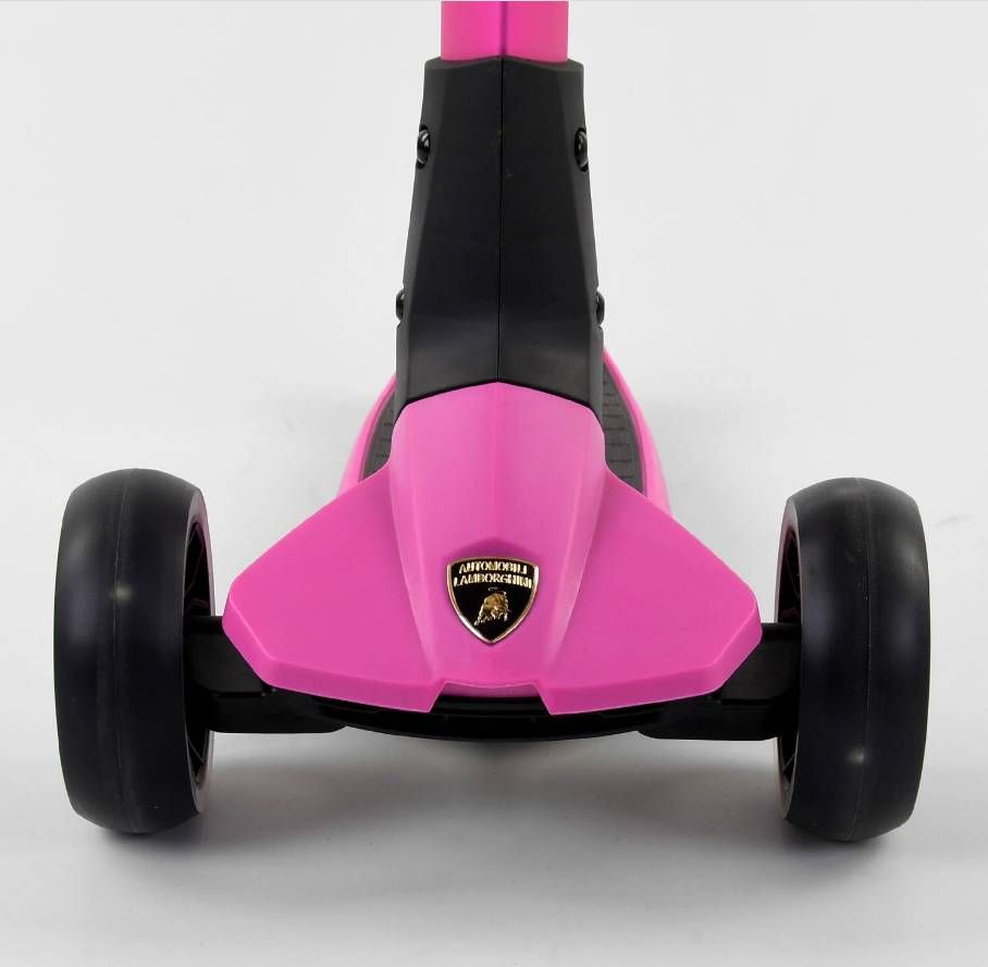 Самокат Lamborghini триколісний LB - 30400, складне алюмінієве кермо, колеса PU зі світлом