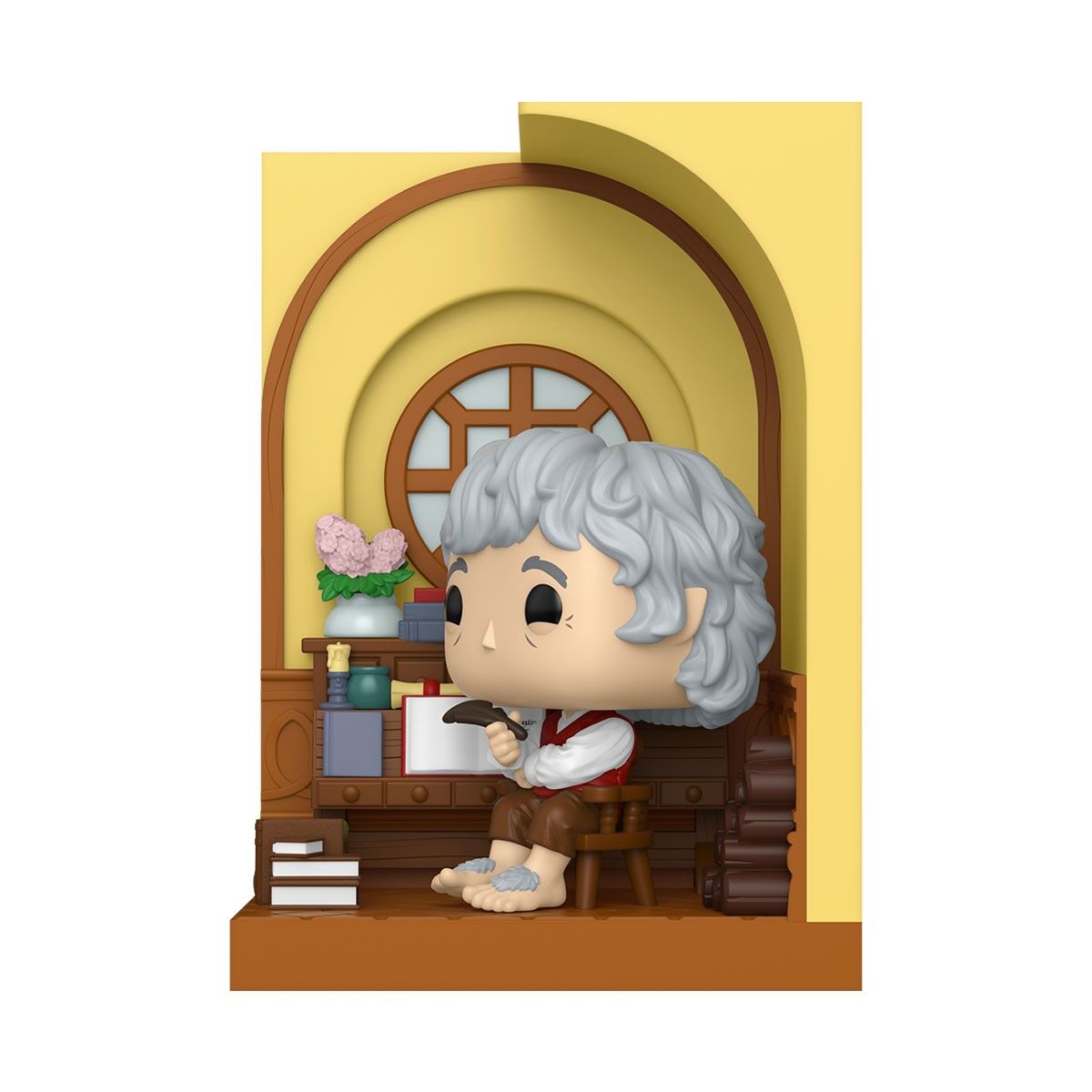 Ігрова фігурка FUNKO POP! Nooks серії "Володар перснів" - БІЛЬБО ТОРБИН У ТОРБИНОМУ КУТІ