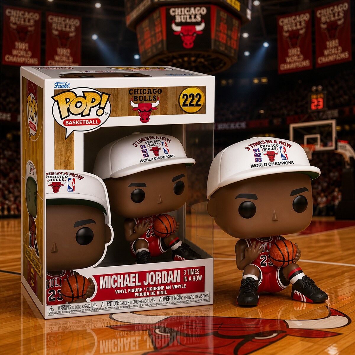 Ігрова фігурка FUNKO POP! серії "NBA: Bulls" - МАЙКЛ ДЖОРДАН (ПАМ'ЯТНИЙ МОМЕНТ)