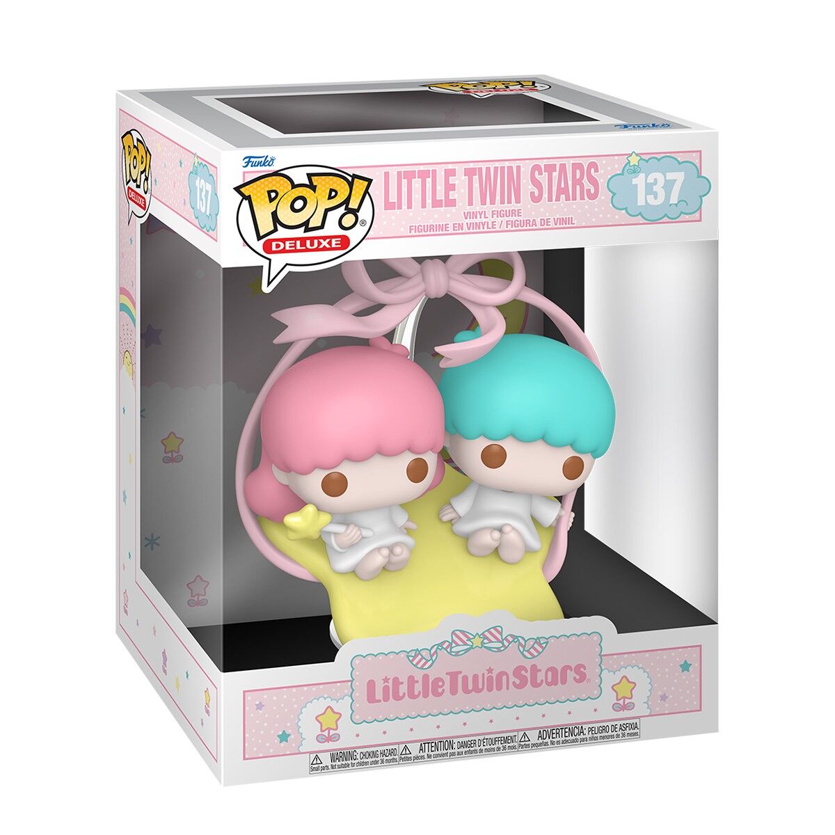 Ігрова фігурка FUNKO POP! серії "Hello Kitty" - МАЛЕНЬКІ БЛИЗНЮКИ-ЗІРОЧКИ: КІКІ ТА ЛАЛА