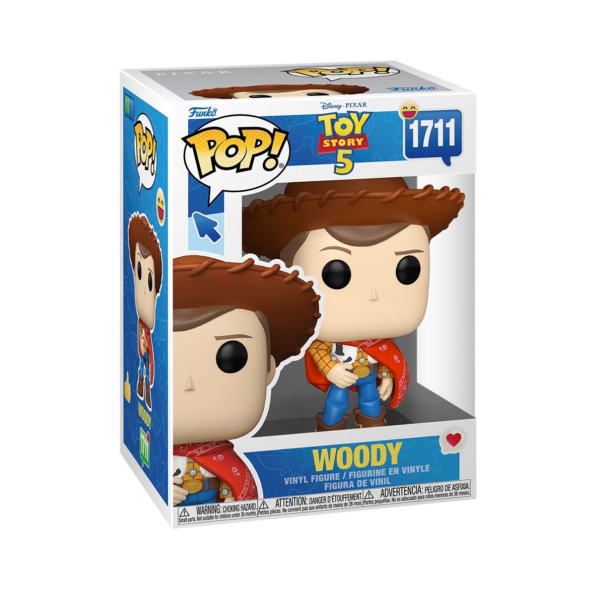 Ігрова фігурка FUNKO POP! серії "Історія іграшок 5" - ВУДІ