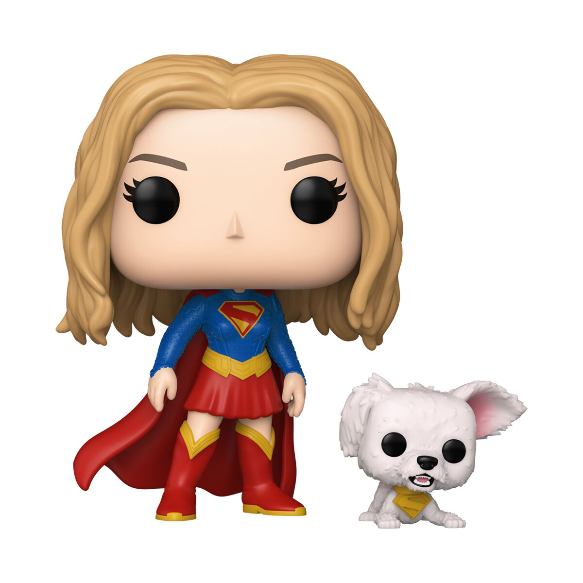 Набір ігрових фігурок FUNKO POP! серії "Суперґьорл" - СУПЕРҐЬОРЛ І КРИПТО СУПЕРПЕС