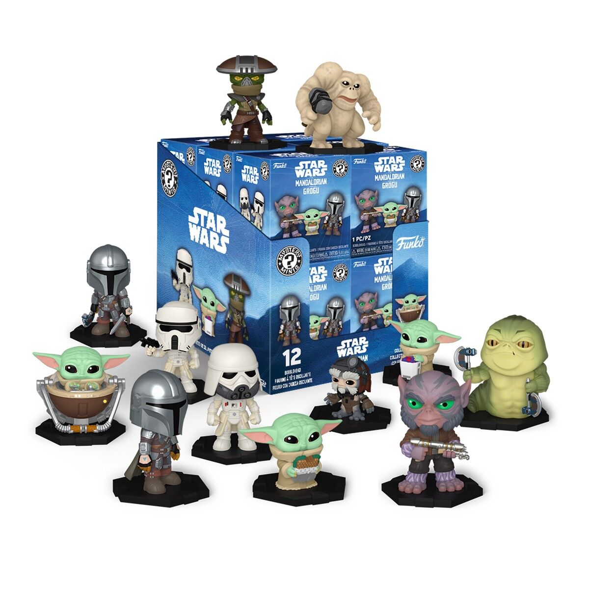 Ігрова фігурка MYSTERY MINIS - МАНДАЛОРЕЦЬ І ҐРОҐУ (в асорт., у диспл.)