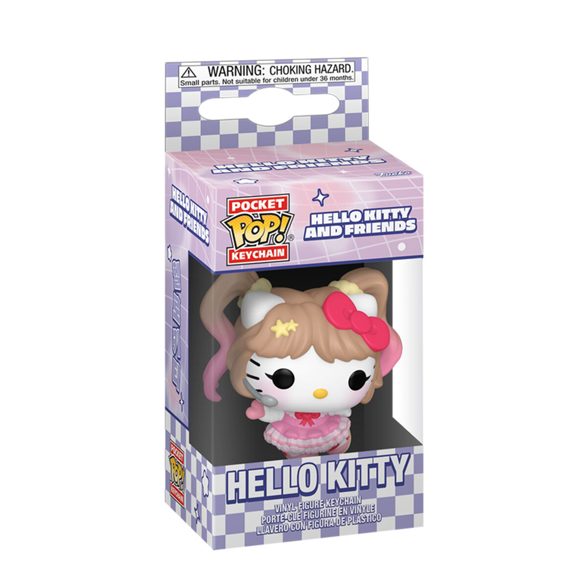 Ігрова фігурка на клипсе FUNKO POP! серії "Hello Kitty" - ХЕЛОУ КІТТІ (K-POP)